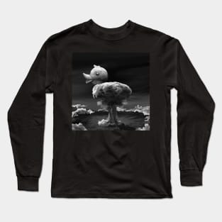 Mushroom Cloud Rubber Ducky Long Sleeve T-Shirt